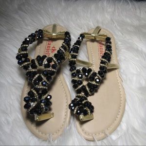 Jeweled Sandals